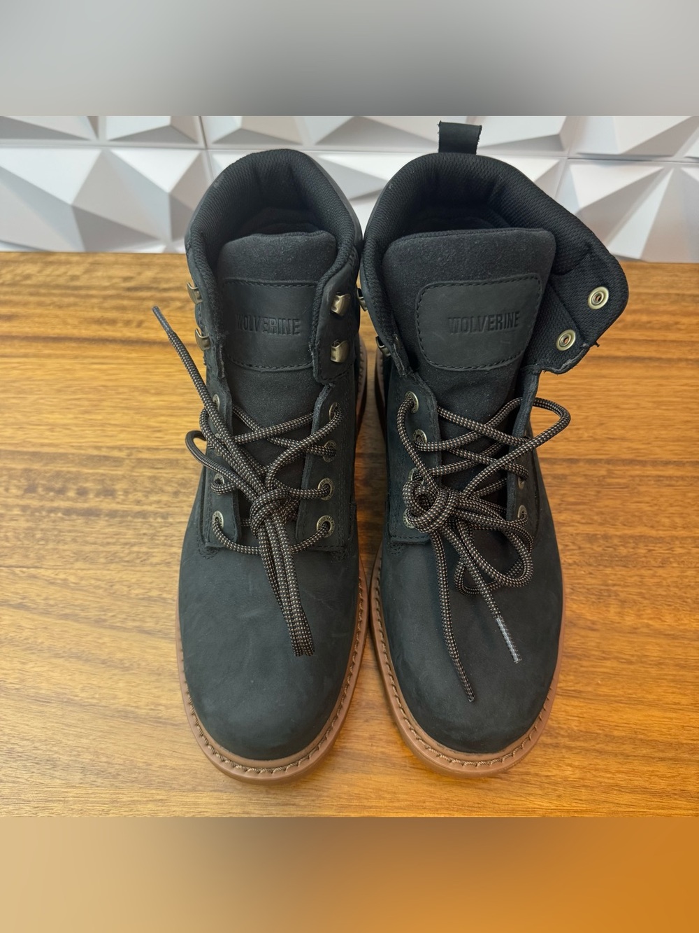 Wolverine Black Work Boots men’s Size 9